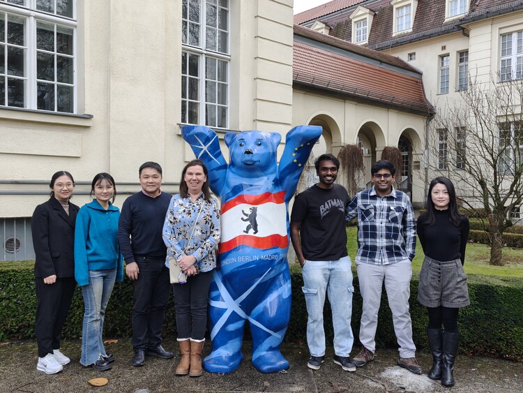Team photo of the Chair of International Accounting, Berlin Academic chair, ESCP
