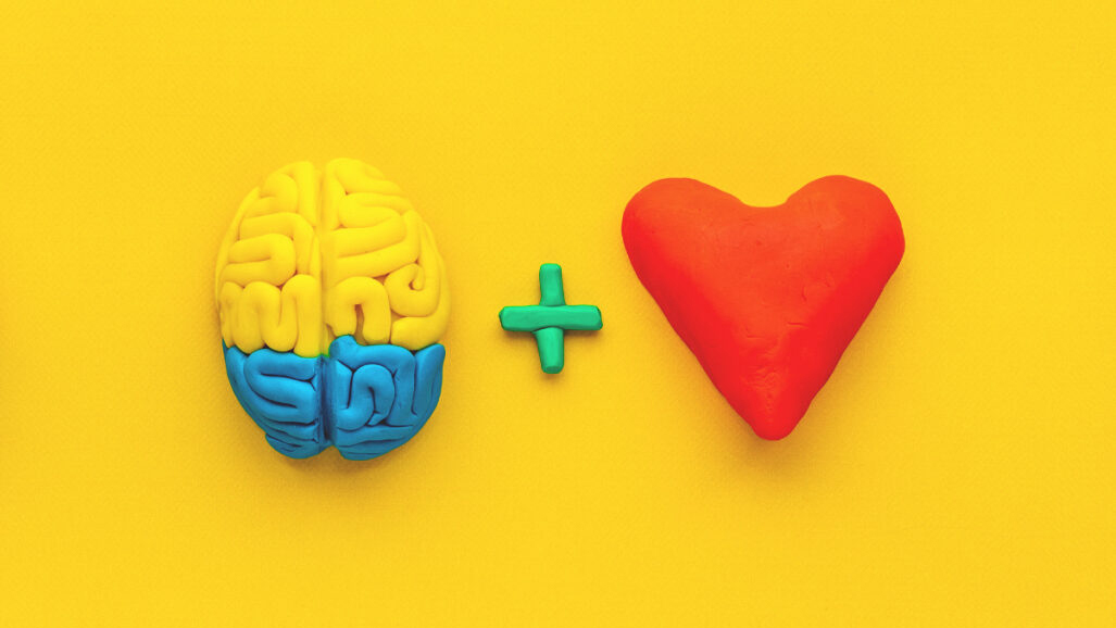 Heart and brain connection. Emotional intelligence concept, © 9dreamstudio / Adobe Stock