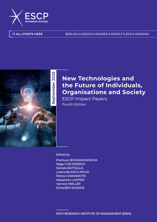 New technologies and the future of individuals, organisations, and society - ESCP Impact Papers - Ebook