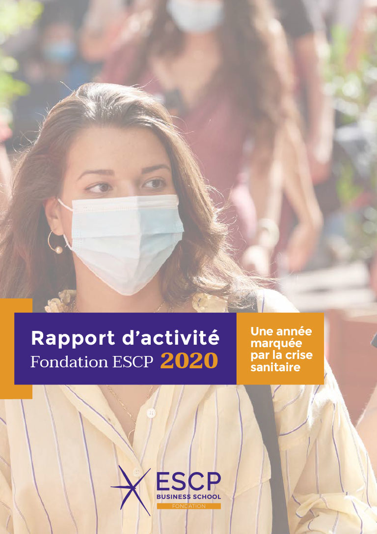 Cover ESCP Foundation, annual report 2020