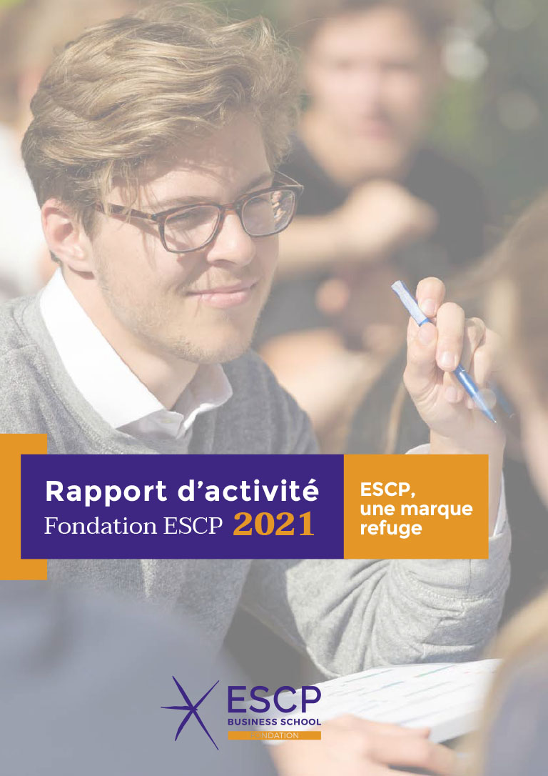 Cover ESCP Foundation, annual report 2021