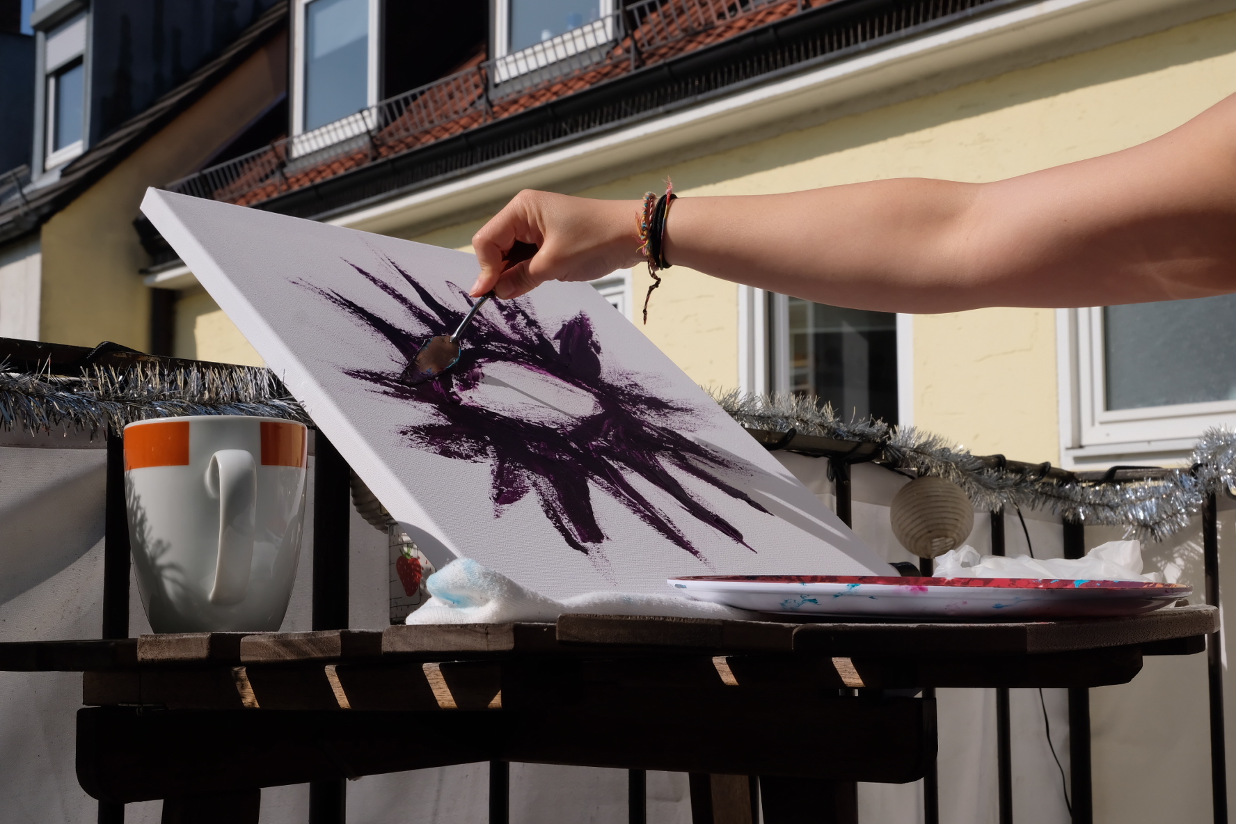 Jo BAUTISTA painting 02 - MSEI - ESCP