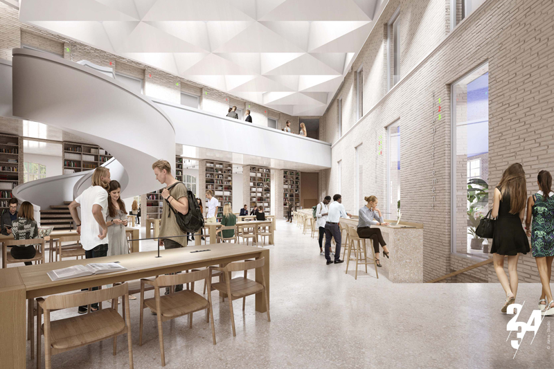 ESCP Paris Campus - Real Estate Project - Learning Space