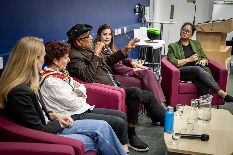 Picture: Dr Kameel Khan sharing insights during the fireside chat discussion