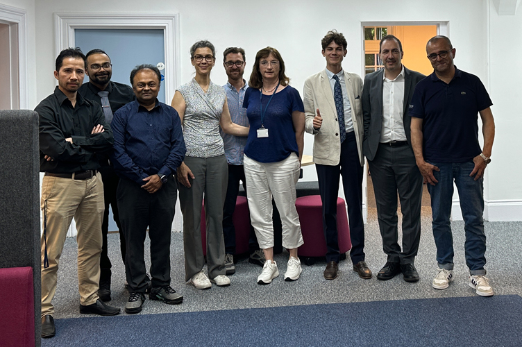 Photo: Members of the ESCP Student Wing Design Team at the opening of the new student wing