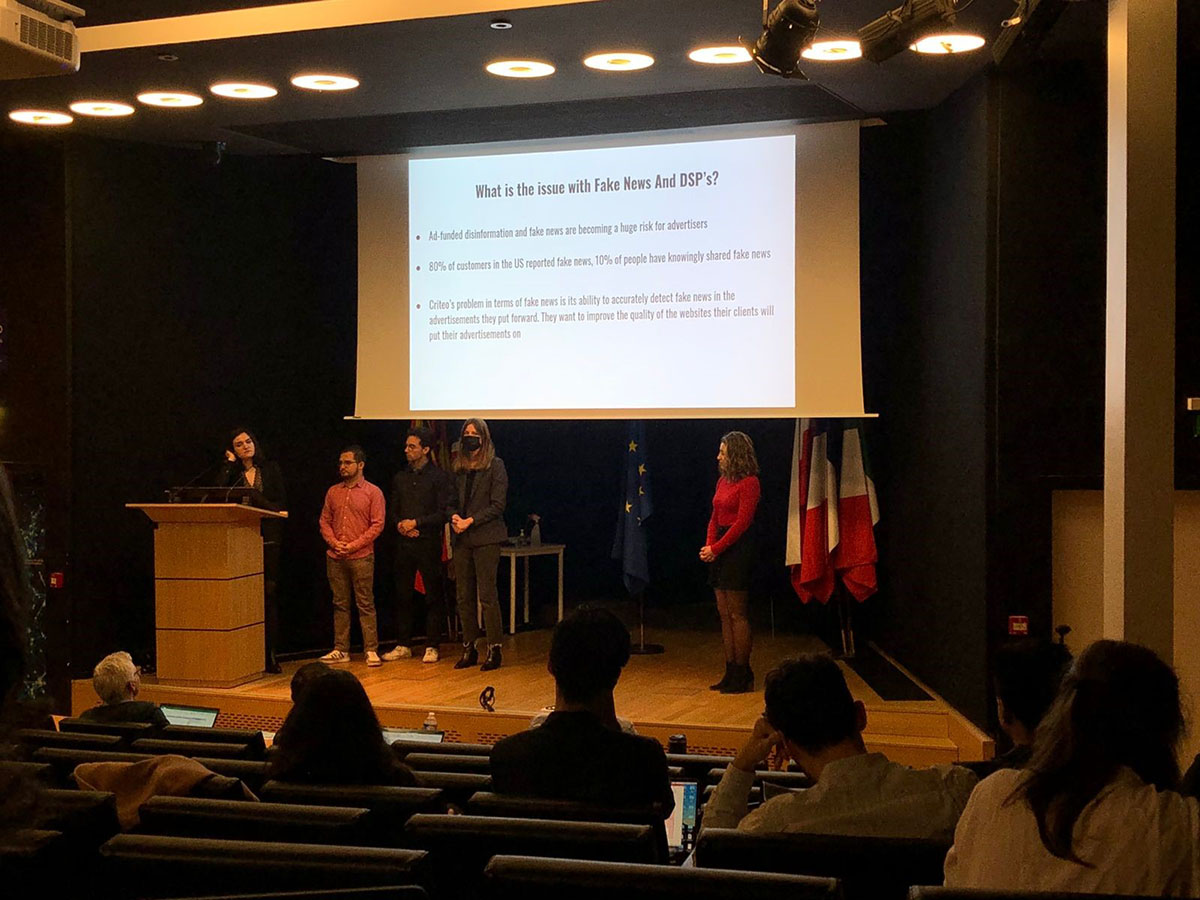 ESCP Business School - MSc in Big Data and Business Analytics - Hackathon 2021: Students on Stage