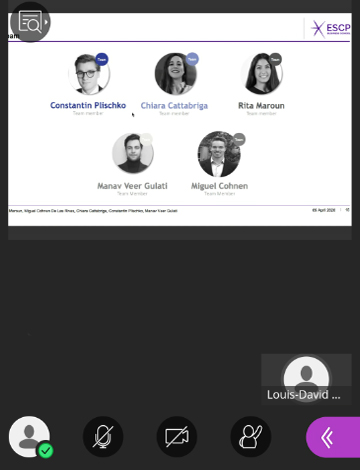 Coup de projecteur sur l'activité des Chaires & Professorships ESCP pendant le confinement, Screenshot 2