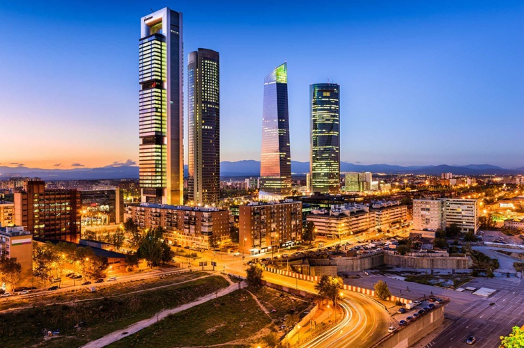Skyline vue Madrid Future of CIty ? 