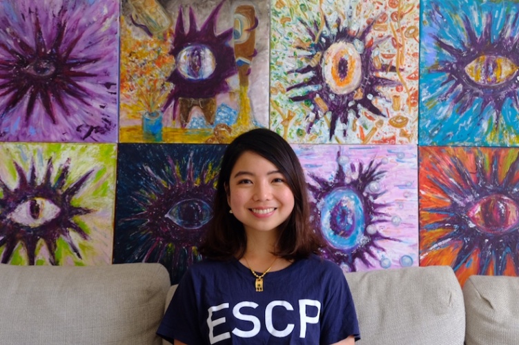 Jo Bautista & her paintings