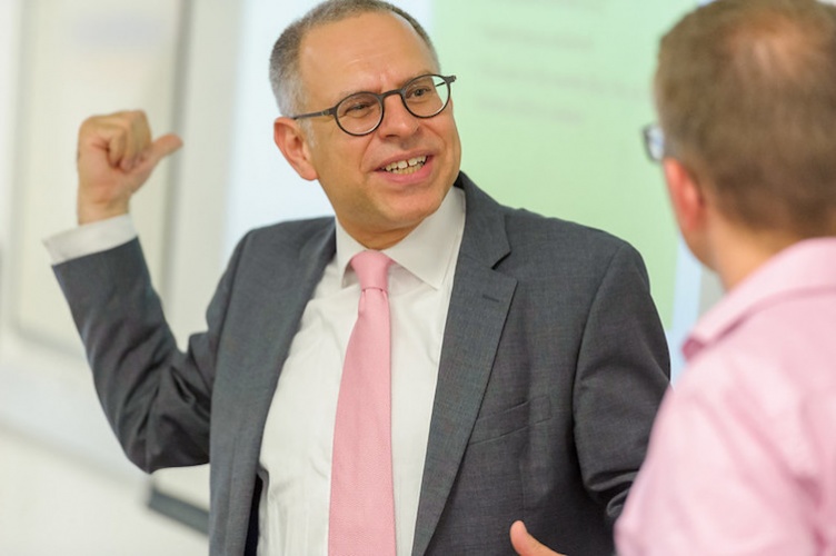 Stefan Schmid teaching