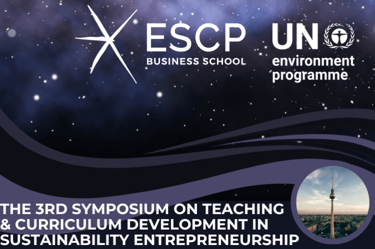 Symposium on Teaching & Curriculum Development in Sustainability Entrepreneurship Symposium on Teaching & Curriculum Development in Sustainability Entrepreneurship