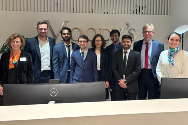 ESCP students win first place in Moody's Challenge