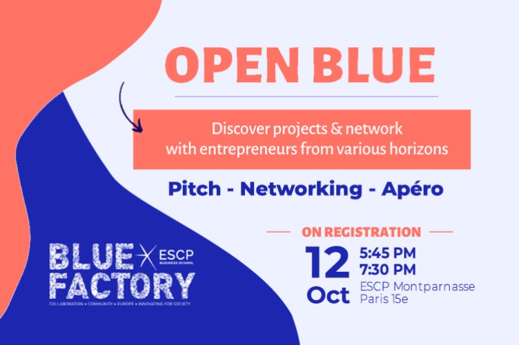 Open Blue: Pitch - Networking - Apéro on 12 Oct 2023