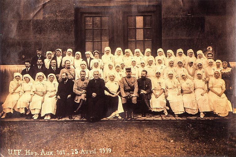 UFF Hop Aux 101 15 Avril 1919, ESCP