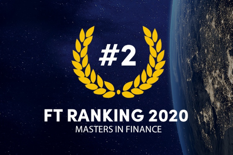 The ESCP Business School Advanced Master in Finance ranks 2nd worldwide in Financial Times rankings
