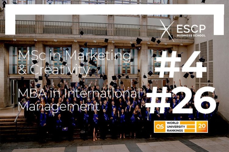 ESCP moves up in the QS 2024 World University Rankings