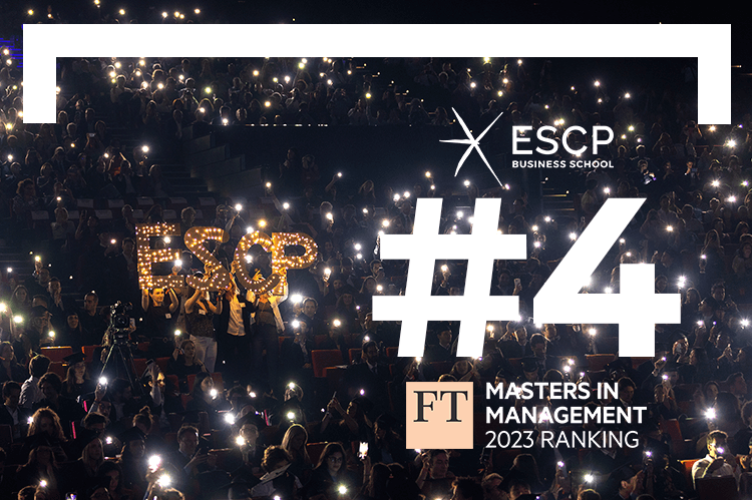 ESCP Business School’s Master in Management ranked 4th worldwide by the Financial Times
