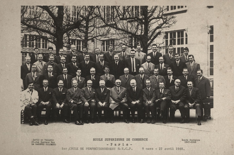 first cycle of advanced courses at ESCP - March 1968