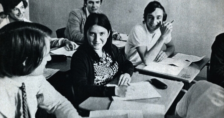 Joelle Le Vourch in class 1971, ESCP