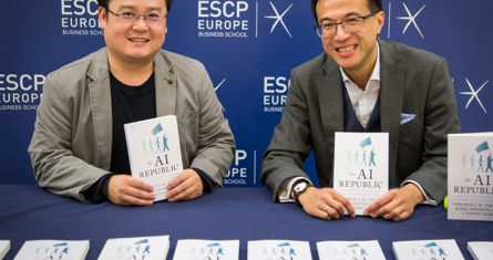 Danny Goh and Terence Tse, authors of ‘The AI Republic: Building the Nexus Between Humans and Intelligent Automation’